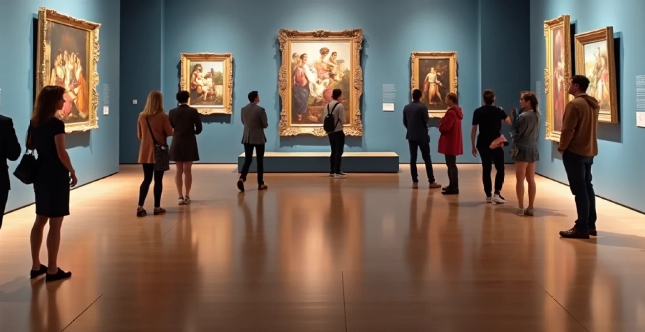 Ausstellungsszene